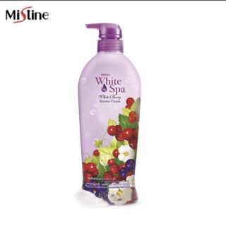 Mistine White Spa White Berry Shower Cream 500ml. มิสทิน