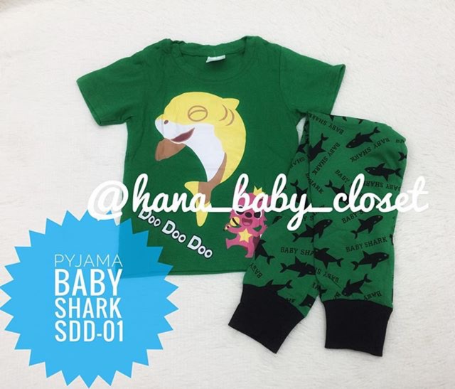ชุดนอน Baby Shark RM10