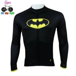 เสื้อปั่นจักรยาน BATMAN แขนยาว (Pre-Order)