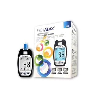 เครื่องตรวจน้ำตาลในเลือด EasyMax รุ่น EMMU (แปลผล 5 วินาที จดจำ 480 ครั้ง)