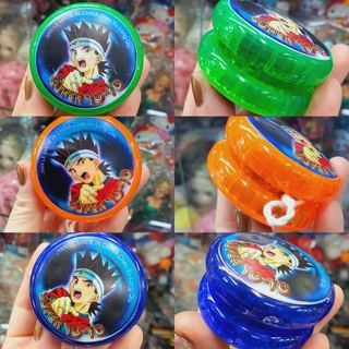 ส่งฟรีทั่วไทย !! Yoyo ลูกดิ่งโยโย่ ลูกเดี่ยว แบบใส ลายพระเอก Optional