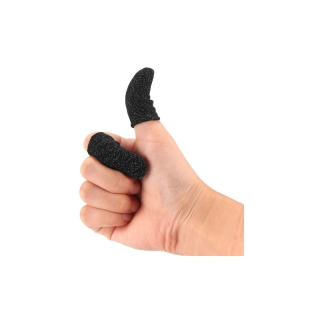 ถุงมือสัมผัสสำหรับเล่นเกมคาร์บอนไฟเบอร์ระดับพรีเมียม Anti-Sweating Hands เพิ่มความไวในการสัมผัส A02