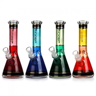 PHOENIX STAR Colorful Beaker Bong 25 cm / 10 Inches