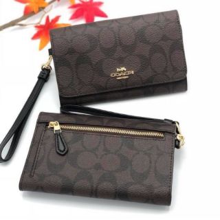 Coach ฝาพับ ล้างมือ แท้100% พร้อมส่ง