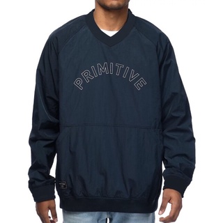 เสื้อสเวตเตอร์ กันลม Primitive Creped Warm-Up Black Pullover Windbreaker มือ1 พร้อมส่ง