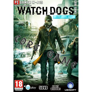 Watch dogs เกมส์คอมพิวเตอร์  PC โน๊ตบุ๊ค