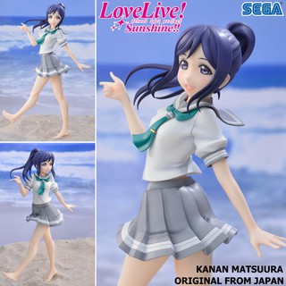 Model Figure Original Sega Love Live Sunshine เลิฟไลฟ์ ซันไชน์ ปฏิบัติการล่าฝันสคูลไอดอล Kanan matsuura มาซึอุระ คานัน