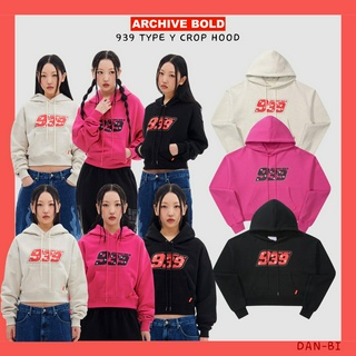 [ARCHIVE Bold 939] 939 TYPE Y CROP HOOD / 3COLOR / ONE SIZE SPAN TRAINING / CAUSAL / สินค้าขายดี สไตล์เกาหลี