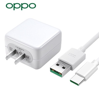 ชุดชาร์จ Oppo หัวชาร์จแบบชาร์จเร็วพร้อมสายชาร์จ Type C  reno