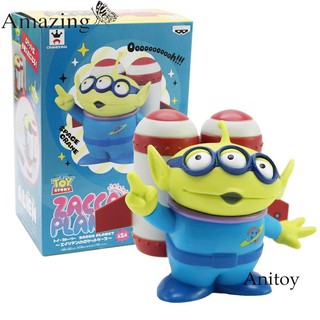 ฟิกเกอร์ toy story alien with zacca planet pvc 9 . 5 ซม. ของเล่นสําหรับเด็ก