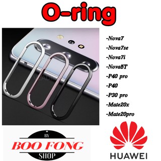 huawei แหวนครอบกล้อง o metal ring nova5T nova7i nova7se nova7 p30pro p40pro p40 mate20x mate20pro