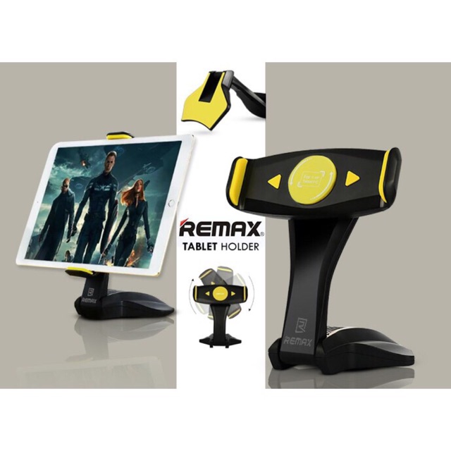 RM-C16 Tablet Ipad Holder แท่นวาง ขาตั้งไอแพด ขาตั้งแทปเลตรองรับ Tablet ที่มีความกว้างไม่เกิน 15 นิ้ว (38 เซนติเมตร