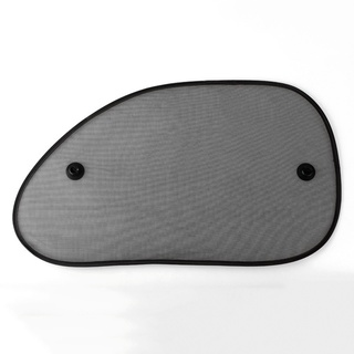 2 Pcs Car Window Sun Shade Visor Screen UV Protection Kids Rear Side Shield Black