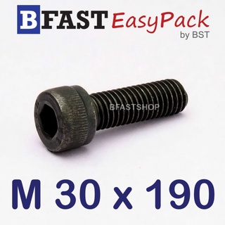 สกรูหัวจมดำ M 30 x 190 *เกลียวครึ่ง*