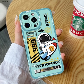 VIVO V19 V17 V15 V11 V11i V9 V5 V5S Lite Neo Pro เคสวีโว่ สำหรับ Case Astronaut เคส เคสโทรศัพท์ เคสมือถือ