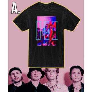 เสื้อเชิ้ต 5SOS III - เสื้อยืด 5SOS III / เสื้อฤดูร้อน 5 วินาที - เสื้อเชิ้ตฤดูร้อน 5 วินาที สํ CWk