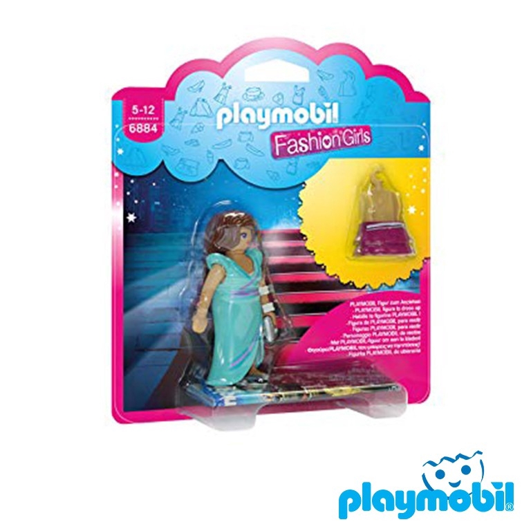 Playmobil 6884  City Life Formal Fashion Girl with Changeable Clothing แอคชั่นฟิกเกอร์  ซิตี้ไลฟ สาวแฟชั่นชุดทางการ
