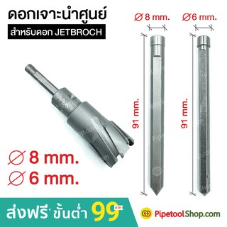 ดอกเจาะนำศูนย์ Pilot Pin ใช้กับดอกเจาะ JetBroach ดอกเจาะเจ็ทบอส รุ่นเจาะลึก 35L