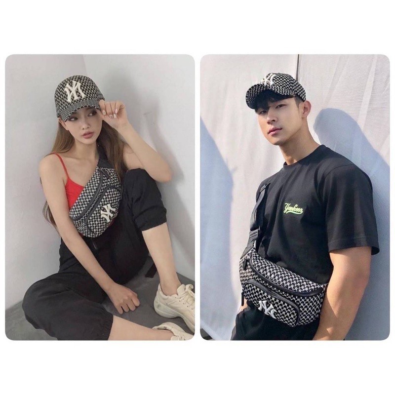 กระเป๋าคาดอก NY mlb กระเป๋าใส่โทรศัพท์