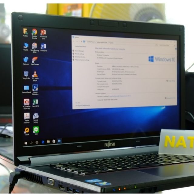 โน๊ตบุ้คมือสอง Notebook Fujisu A573 core i5 Ram 4GB"