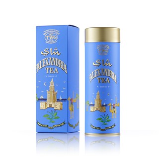 TWG Tea Alexandria Tea Haute Couture Tea Tin Gift 100g / ชา ทีดับเบิ้ลยูจี ชาเขียว อเล็กซานเดรีย ที บรรจุ 100 กรัม