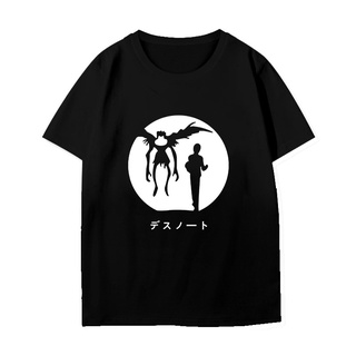 DRG ขายร้อน Death Note Unisex Men’s t-shirt unisex รูปแบบใหม่ ยอดฮิต เสื้อแขนสั้น เสื้อหญิงและชาย เสื้อคู่ S-5XL