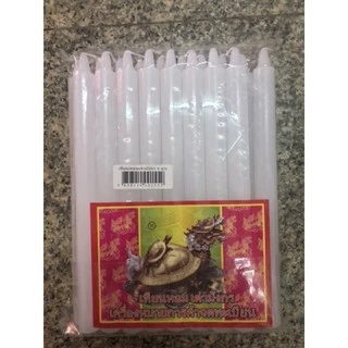 เทียนตราเต่ามังกร เทียน 9 หุน เทียนหอม มี 18 แท่ง สีใส ไม่มีน้ำตาเทียน นิยมใช้จุดสวดมนต์ #เทียนหอม