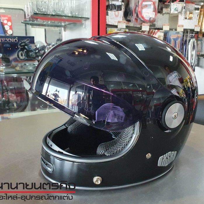 แว่นหมวก  Yamaha XSR 155  มีให้เลือกแบบ แว่นหน้าหมวก - รูปที่ 4