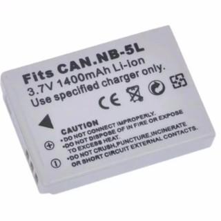 For Canon แบตเตอรี่กล้อง รุ่น NB-5L Replacement Battery for Canon