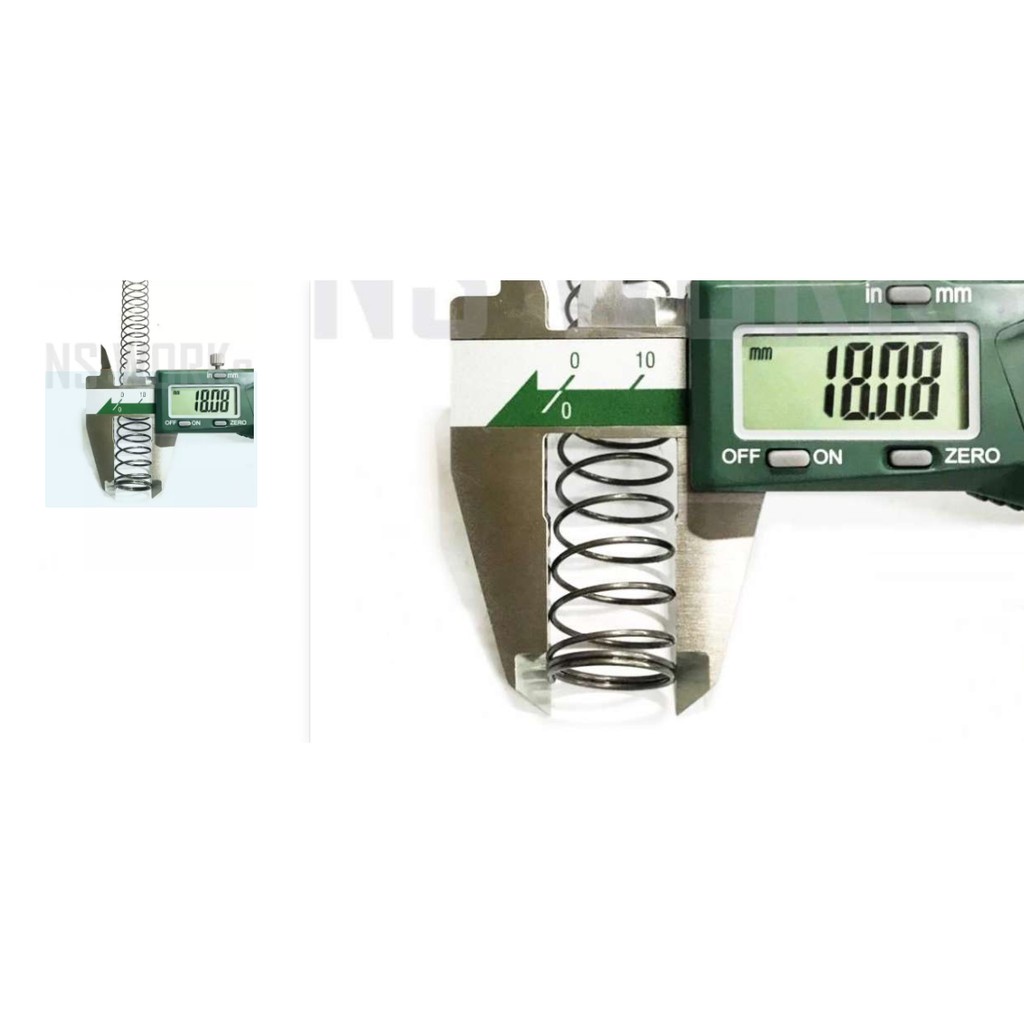 Spring press 1mm At 16mm. 18mm outer ring 400mm long Price per ...