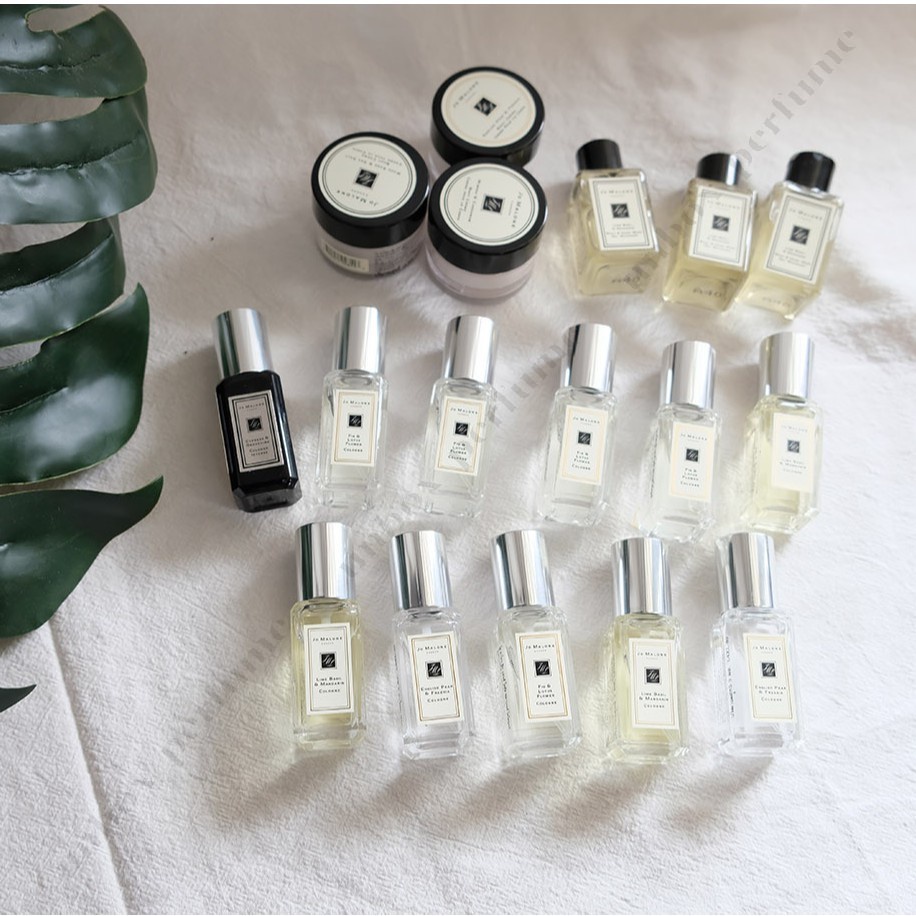 JO MALONE LONDON Cologne 9 มล. Nectarine / English pear / Lime Basil / Peony / น้ำหอมทดลอง / body creme / tester ป้ายไทย