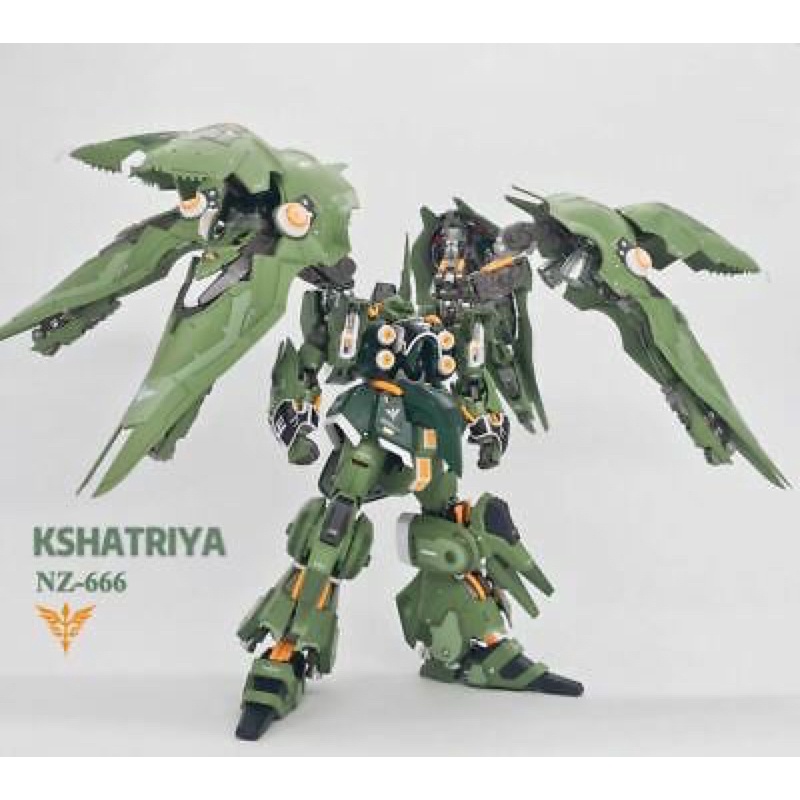 พร้อมส่ง - MC - MB Metal build 1/100 NZ-666 Kshatriya