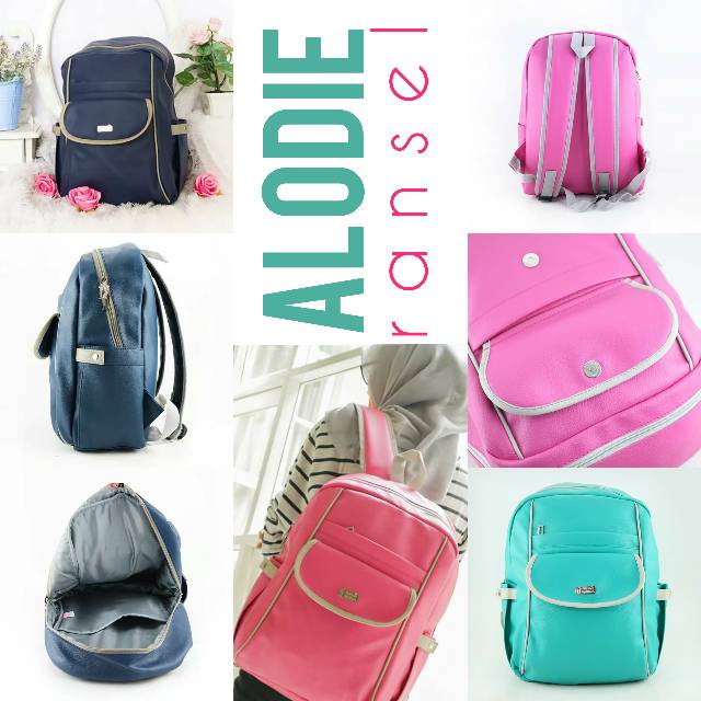 LOKAL *B ALODIE HOME COLOR BACKPACK, OFFICIAL STORE, SCHOOL BACKPACK + SLOT (LAPTOP / NOTEBOOK BAG 1