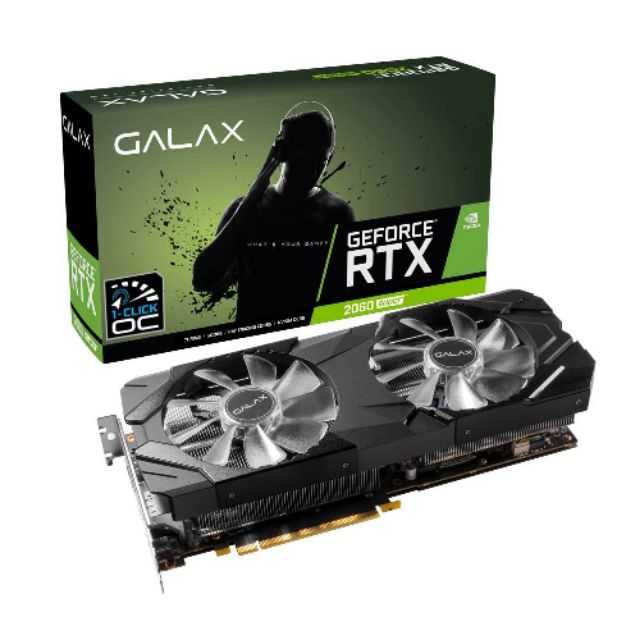 Galax Geforce RTX 2060 Super EX 8 GB GDDR6 256 bit มือสอง สภาพดีเยี่ยม ประกันถึง 12/2022