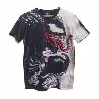 เสื้อยืดแขนสั้นพิมพ์ลาย 3D Venom Bangkok Thailand นําเข้านําเข้าสําหรับผู้ชาย