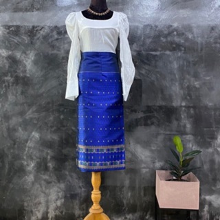 ผ้าไหมสำเร็จรูป ผ้าถุงผ้าซิ่นลาวประยุคต์ แฟชั่นผ้าไทยสมัยนิยม สีสันสดใส งานดี งานคุณภาพ /ผ้าไหมลาวทอเครื่อง