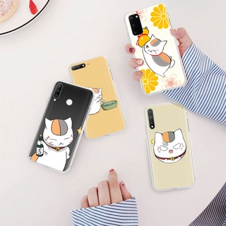 เคสโทรศัพท์มือถือแบบนิ่ม ใส ลาย Nyanko Sensei ML-215 สําหรับ Samsung A04 A04S A14 A23 A34 A54 A52 A72