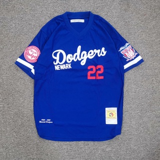 เสื้อกีฬาเบสบอล ปักลาย Dodgers Street Dance Jazz Dance ขนาดใหญ่ สไตล์ฮิปฮอป ฮาราจูกุ