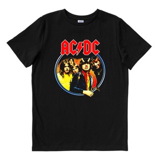 #เสื้อยืดคอกลม#Ac / dc ACDC - วงกลม | เสื้อยืด พิมพ์ลายวงดนตรี | เพลงเมอร์ช | Unisex | วงดนตรี MERCH | เสื้อยืด พิมพ์ลาย