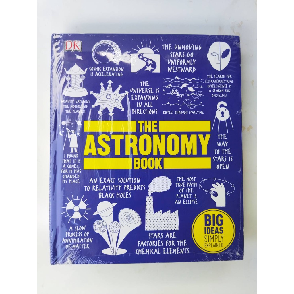 พร้อมส่ง The Astronomy Book. Big ideas Simply Explained หนังสือความรู้ทั่วไปเรื่องอวกาศ ภาษาอังกฤษ