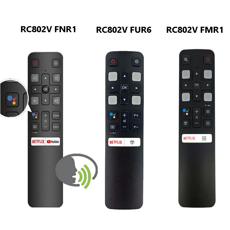 New Original For TCL LCD TV Remote Control RC802V FNR1 49P30FS 65P8S RC802V FMR1 c715 65p815 RC802V FUR6 43 P715 43A423 43 P615