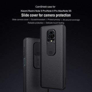 Camshield สำหรับ Xiaomi Redmi หมายเหตุ 9 Pro NILLKIN สไลด์ป้องกันฝาครอบเลนส์สำหรับ redmi note9S / note 9 pro / note 9pro Max