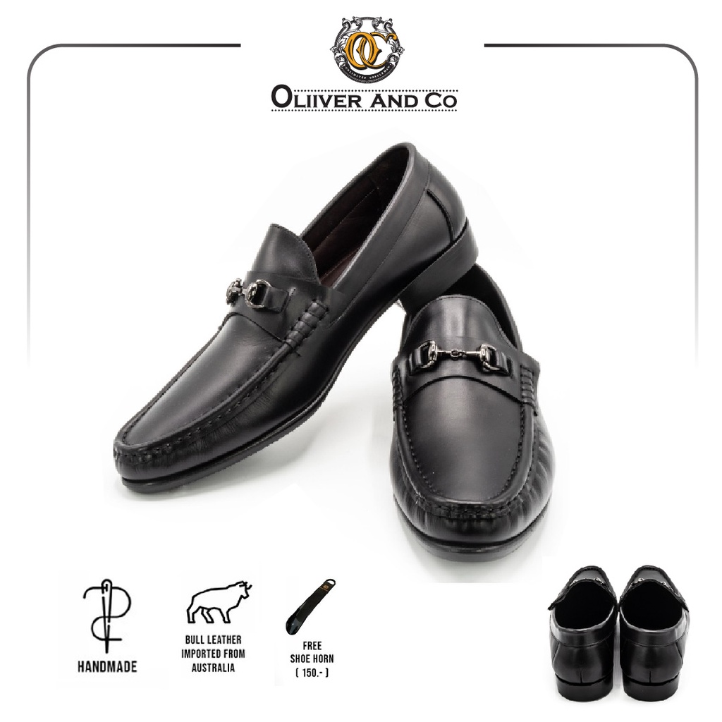 Oliver & Co.  OC 020 - Horsebit Loafer (Black)