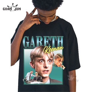 เสื้อยืดคอกลมเสื้อยืด พิมพ์ลายกราฟิก Gareth Keenan สไตล์ฮาราจูกุ สําหรับผู้หญิง 2022S-5XL