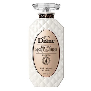 MOIST DIANE แชมพู มอยส์ ไดแอน เอ็กซ์ตร้า มอยส์ แอนด์ ชายน์ สูตรอาร์แกนออยล์ ออร์กานิค ชุดละ 2 ขวด ขวดละ 450 มิลลิลิตร