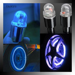 【Bluelans】ไฟ Led สีฟ้า สําหรับติดล้อรถจักรยาน 1 คู่