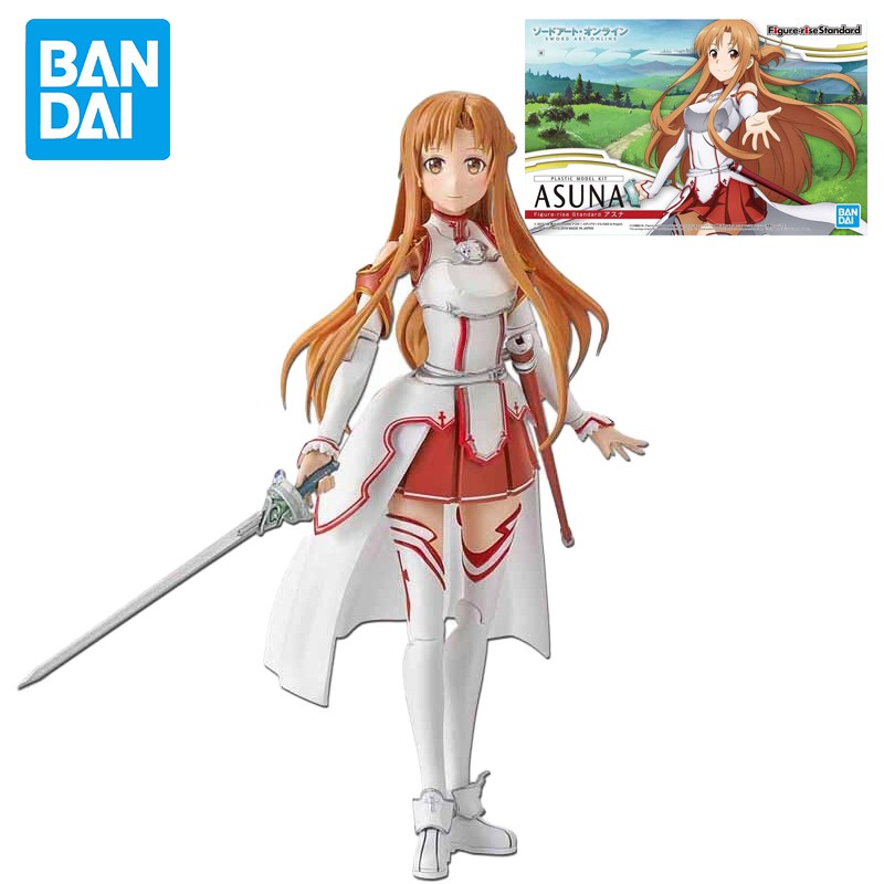 Bandai Assembled Model Figurerise Standard Sword Art Online Asuna Action Figure Gundam Decoration Toy Children S Birthda ส วนลดอ กต อไป 2 295