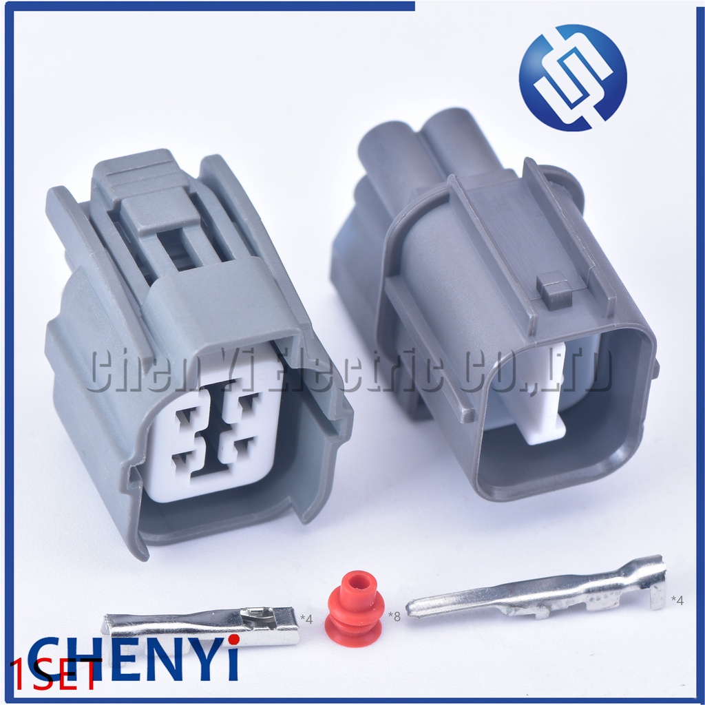 4 Pin HW ปิดผนึก Auto Connector โคมไฟมอเตอร์ซ็อกเก็ตสําหรับ Camry B-Series O2 เซ็นเซอร์ปลั๊ก 6189-01