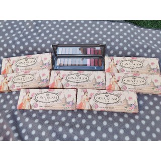 G83 ของแท้ อายแชโดว์เจ้าหญิง สีแน่น Gina glam Princess Series Gina glam Princess Series