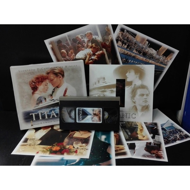 Titanic (1997) ไททานิค titanic Boxset Limited edition ใหม่ในซีล งานสะสม VHS VDO